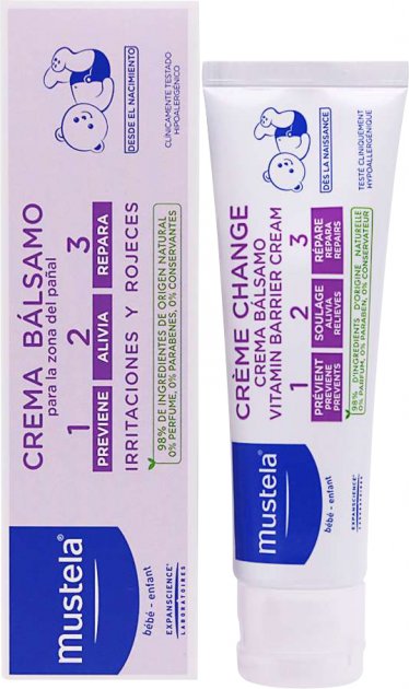 Mustela Bébé Crème Change 1 2 3, 50 ML