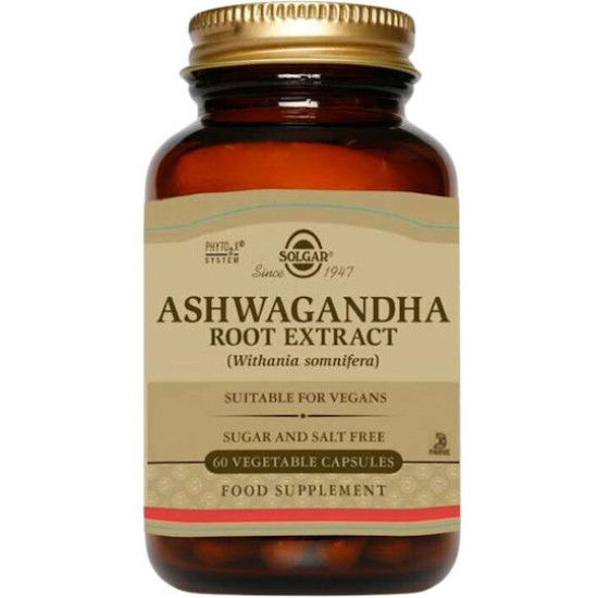 Solgar Ashwagandha Root Extract 60 Vegetable Capsules