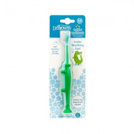 Dr. Browns Toddler Toothbrush HG 059 Βρεφική/Παιδική Οδοντόβουρτσα Πράσινος Κροκόδειλος 1-4 ετών 1τεμ
