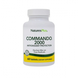 NaturesPlus Commando 2000 60 ταμπλέτες