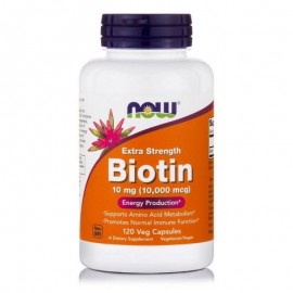 Now Biotin 10mg (10.000mcg) 90 veg.caps