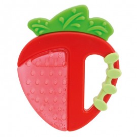 Chicco Fresh Relax Teething Ring Strawberry 4m+