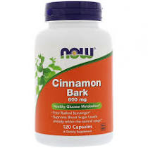 Now Cinnamon Bark 600mg 120 vcaps