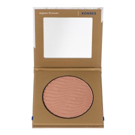 Korres Aegean Bronzer Natural Tan Look Healthy Glow Πούδρα Bronzing 7g WARM SHADE