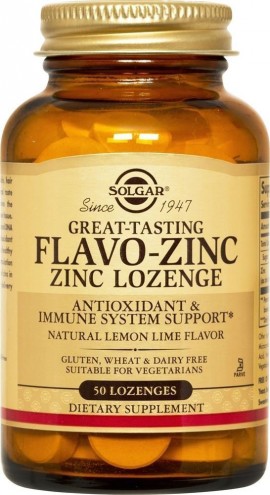 Solgar Flavo Zinc 23mg Lozenges 50  50 Lozenges