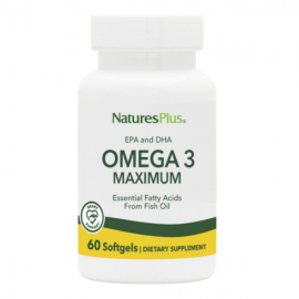 Natures Plus Omega-3 Maximum 60softgels