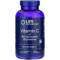 Life Extension Vitamin C & Bio-Quercetin Phytosome 1000mg 250 φυτικές κάψουλες