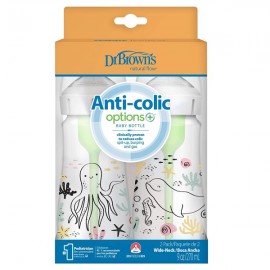 Dr. Browns Natural Flow Options+ Anti-Colic 2x270ml