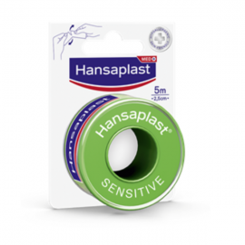 Hansaplast Sensitive Fixation Tape 2.5cm x 5m 1τεμ