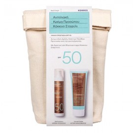 Korres Promo Red Grape SPF50 Αντηλιακή Προσώπου 50ml & ΔΩΡΟ After Sun Κόκκινο Σταφύλι 50ml