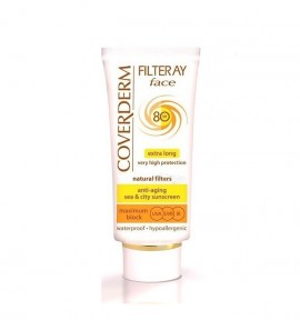 Coverderm Filteray Tinted Soft Brown Face Cream SPF80 50ml