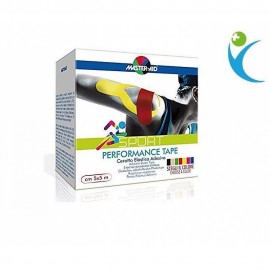 Master Aid Sport Performance Kinesio Adhesive Elastic Tape 5mx5cm, 1 Τεμάχιο ΚΟΚΚΙΝΟ