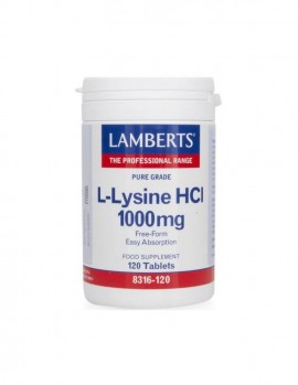 Lamberts L-Lysine 1.000mg 120tabs