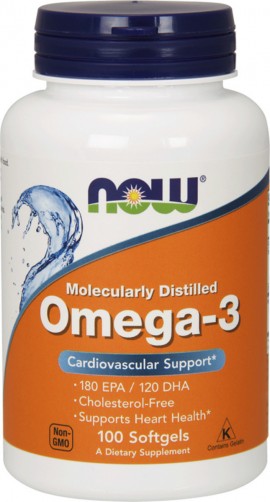 Now Omega-3 1000mg 100 μαλακές κάψουλες