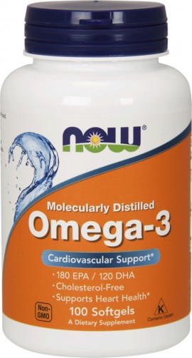 Now Omega-3 1000mg 100 softgels