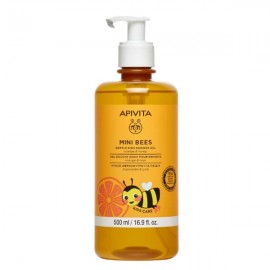 Apivita Mini Bees Gentle Kids Shower Gel με Πορτοκάλι και Μέλι 500ml