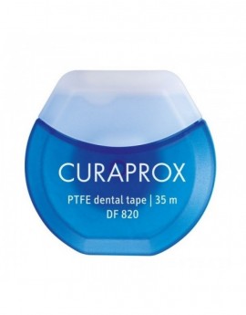 Curaprox DF 820 PTFE Dental Tape Οδοντική Ταινία 35 Μέτρα