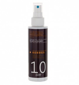 Korres Suntan Oil Walnut&Coconut SPF10 150ml