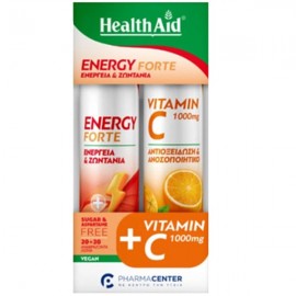 Health Aid Promo Pack Energy Forte 20eff.tabs & Vitamin C 1000mg 20eff.tabs