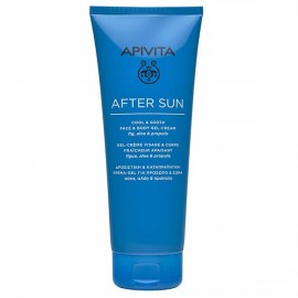 Apivita After Sun Cool & Sooth Face & Body Gel Cream 200ml