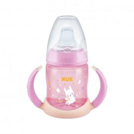 Nuk First Choice Μπιμπερό εκπαίδευσης Night Ροζ 6-18m 150ml