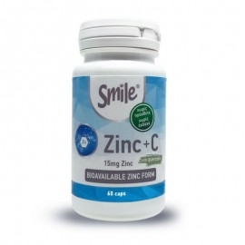 Smile Zinc & C with Quercetin 15mg 60 κάψουλες