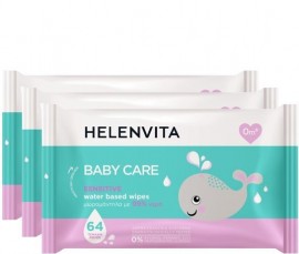 Helenvita Promo Baby Care Sensitive Wipes, 3x64 wipes