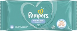 Pampers Fresh Clean Μωρομάντηλα με υπέροχο άρωμα φρεσκάδας 52 τεμάχια