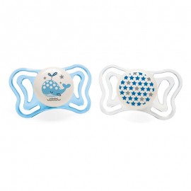 Chicco Physio Forma Light (710314-10) Silicone Soothers 2-6 Months Blue