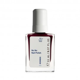 Korres No No Nail Polish 59 Burgundy Red 11ml