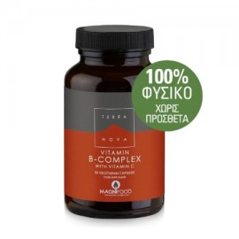 Terranova Vitamin B-Complex with Vitamin C 50 caps