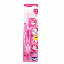 Chicco Kids Toothbrush 3-6 years Pink