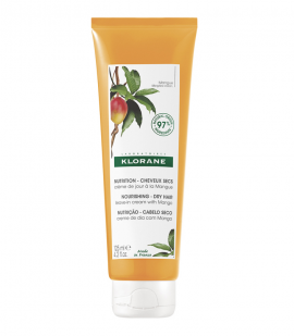 Klorane Nourishing- Dry Hair Leave-In Cream with Mango 125ml