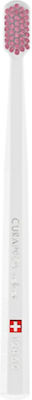 Curaprox Velvet 12460 Ultra Soft Οδοντόβουρτσα Πολύ Μαλακή Λευκό - Ροζ 1τμχ