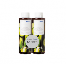 Korres Promo Showergel Αγγούρι Bamboo 2x250ml 1+1 ΔΩΡΟ