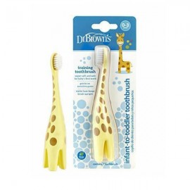 Dr. Browns Infant to Toddler Toothbrush HG 060 Βρεφική/Παιδική Οδοντόβουρτσα Καμηλοπάρδαλη 0-3 ετών 1τεμ