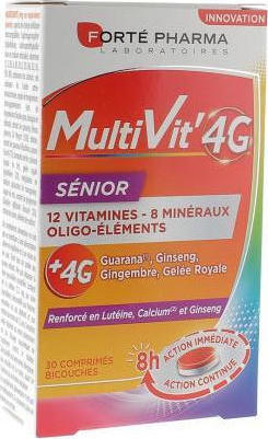 Forte Pharma Multivit 4G 30 Δισκία