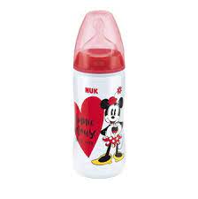 Nuk First Choice Plus Disney Minnie Mouse (10.741.828) Μπιμπερό PP 6-18 Μηνών Κόκκινο 300ml