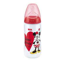 Nuk First Choice Plus Disney Mickey Mouse (10.741.828) Bottle PP 6-18 Red 300ml