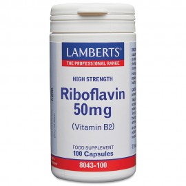 Lamberts Riboflavin 50mg 100caps