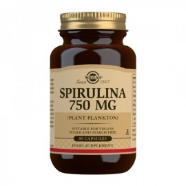 Solgar Spirulina 750mg 80 tablets