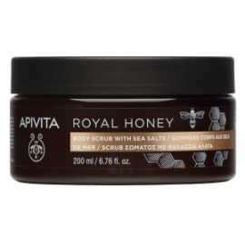 Apivita Royal Honey Scrub Σώματος με Θαλάσσια Άλατα και Μέλι 200ml