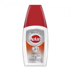 Autan Protect Emulsion Εντομοαπωθητικό Γαλάκτωμα για Κουνούπια & Τσιμπούρια 100ml