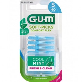 Gum Soft Picks Comfort Flex Cool Mint (669) Small 40pic