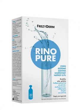 Frezyderm Rinopure Αμπούλες Φυσιολογικού Ορού 30x5ml