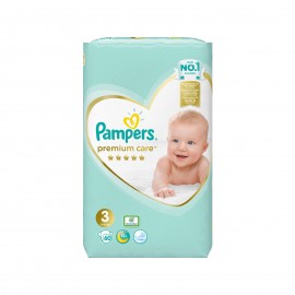 Pampers Premium Care No3 (6-10kg) 60πάνες