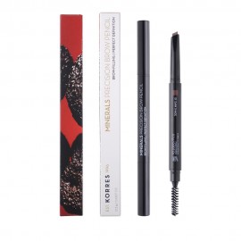 Korres Minerals Precision Brow Pencil Μολύβι Φρυδιών 01 Dark Shade 1,29ml