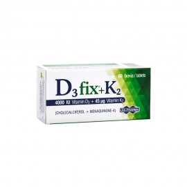 Uni-Pharma D3 Fix 4000iu + K2 45mg 60 capsules