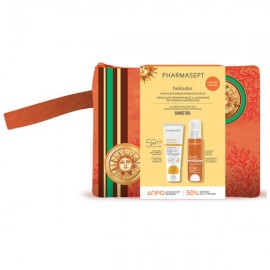 Pharmasept Promo Heliodor Face Sun Cream SPF50 50ml & Dry Oil 100ml