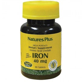 Natures Plus Iron 40mg 90 ταμπλέτες